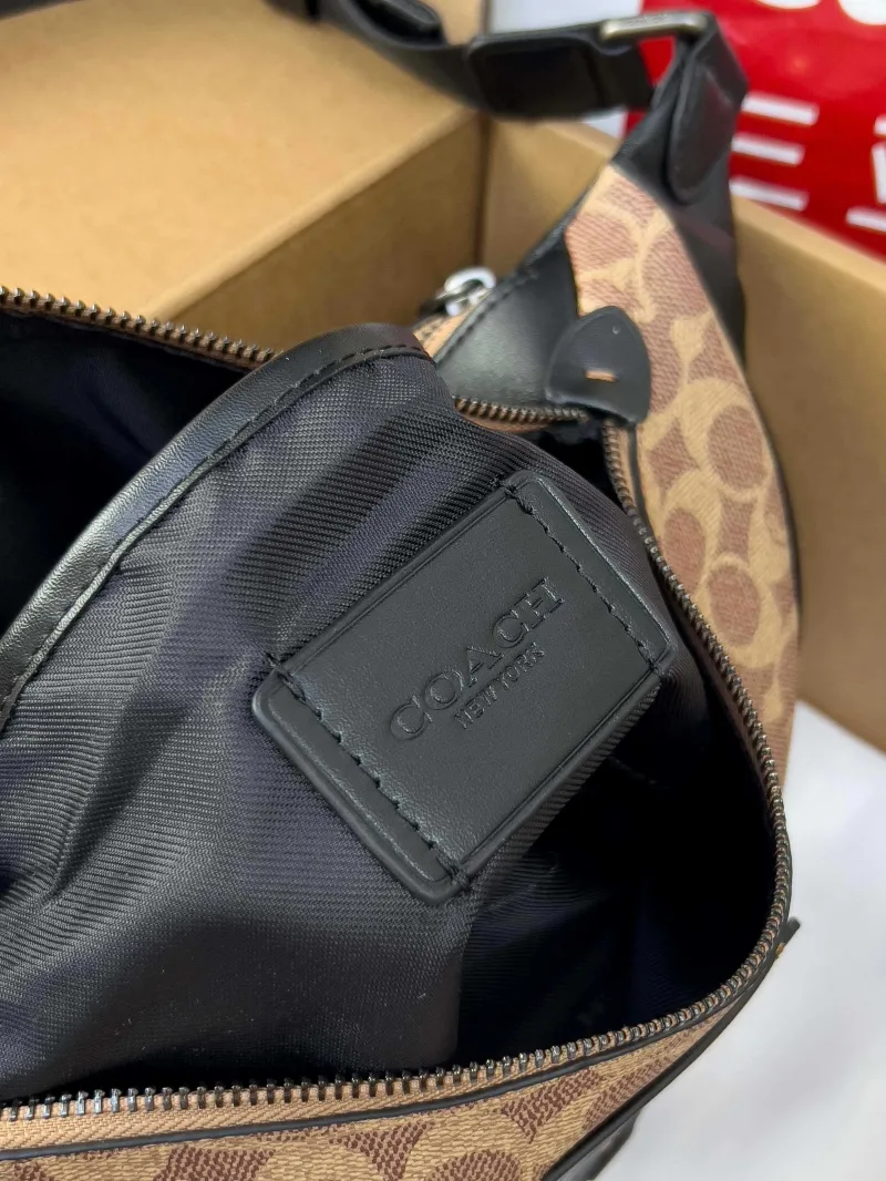 Coach Signature Canvas Waist Chest Pack - Image 6